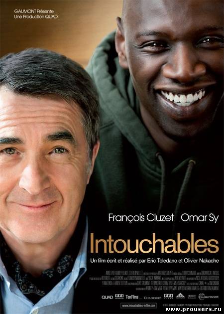 Неприкасаемые / 1+1 / Intouchables (2011) онлайн